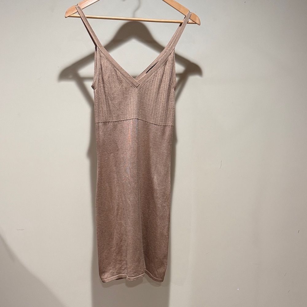 Guess Shimmering Tan Chemise
